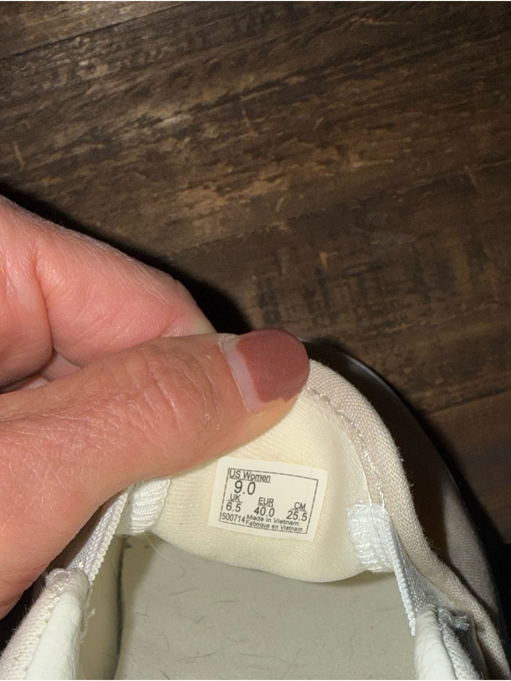 Vans Asher Platform Slip-On Womens Shoes in Cream Sz 9 - Picture 7 of 7